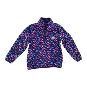 Eddie Bauer Girls Fleece 1/4 Zip Pullover XS 5/6